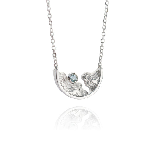 Bold B Paradise Necklace Silver