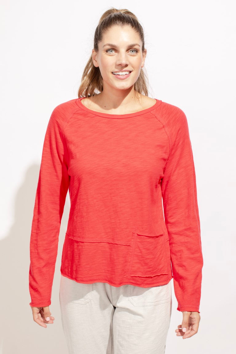 Escape Cotton Pocket Pullover