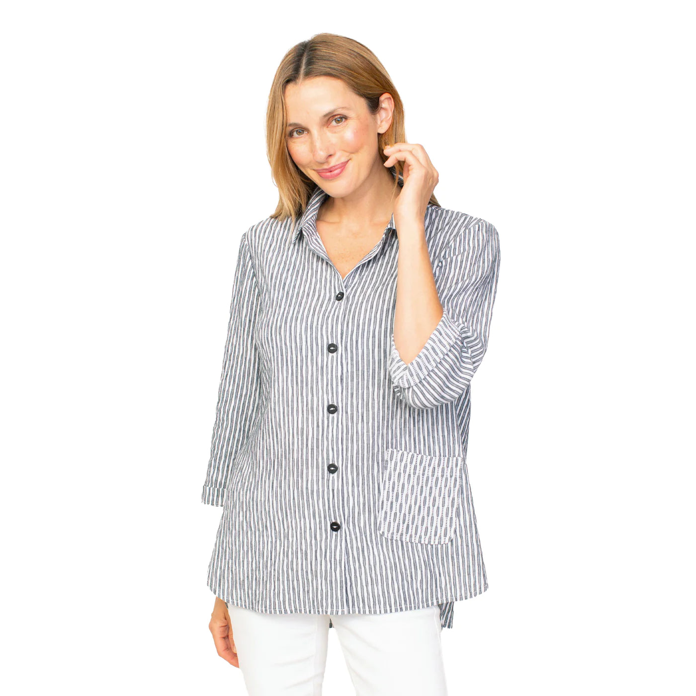 Habitat Ribbons Tunic Black