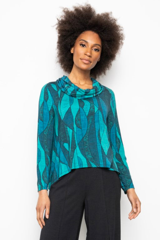 Liv Arthouse Cowl Neck Topper