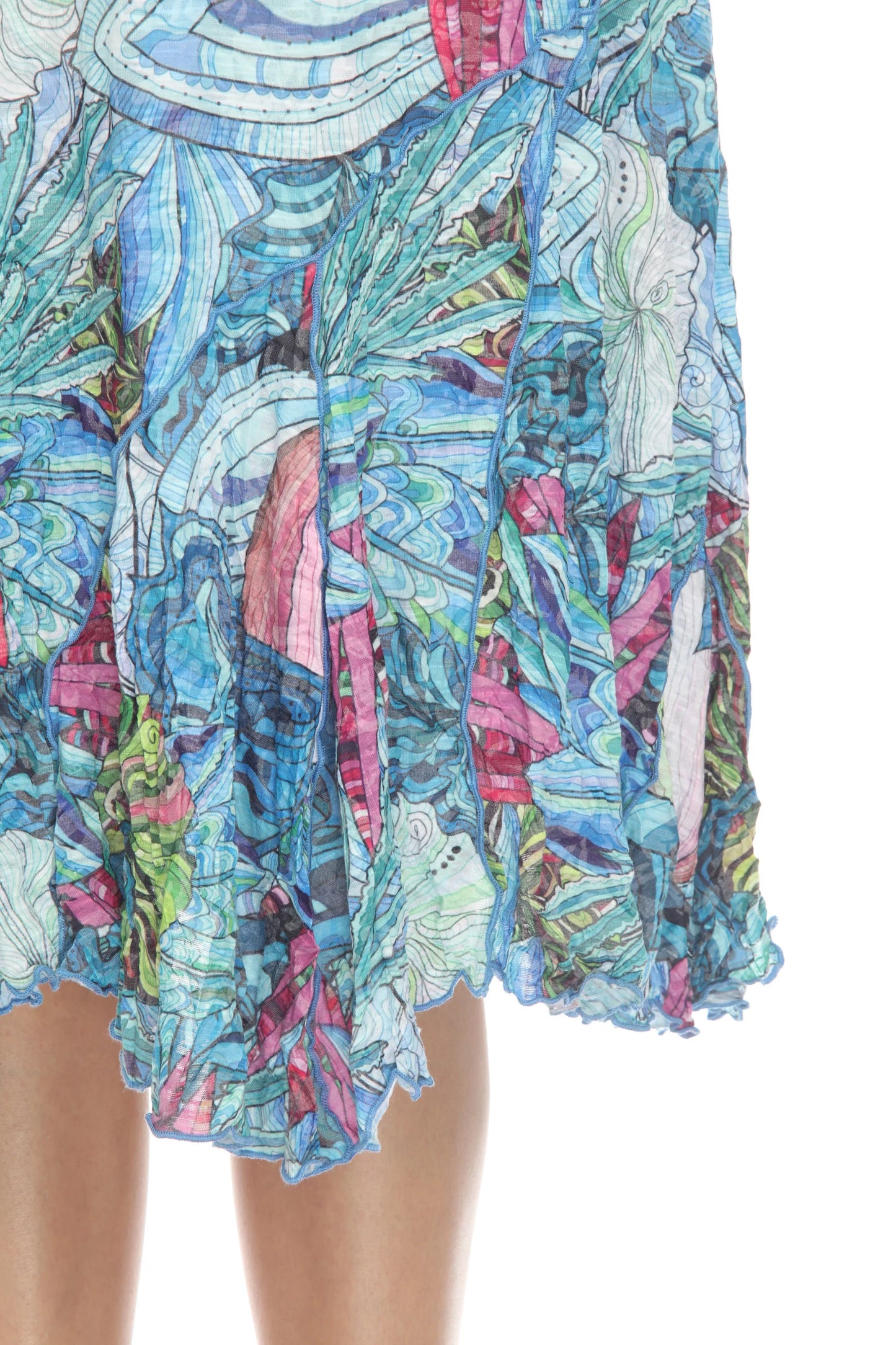 Carine Gwen Dress in Moonlit Lush