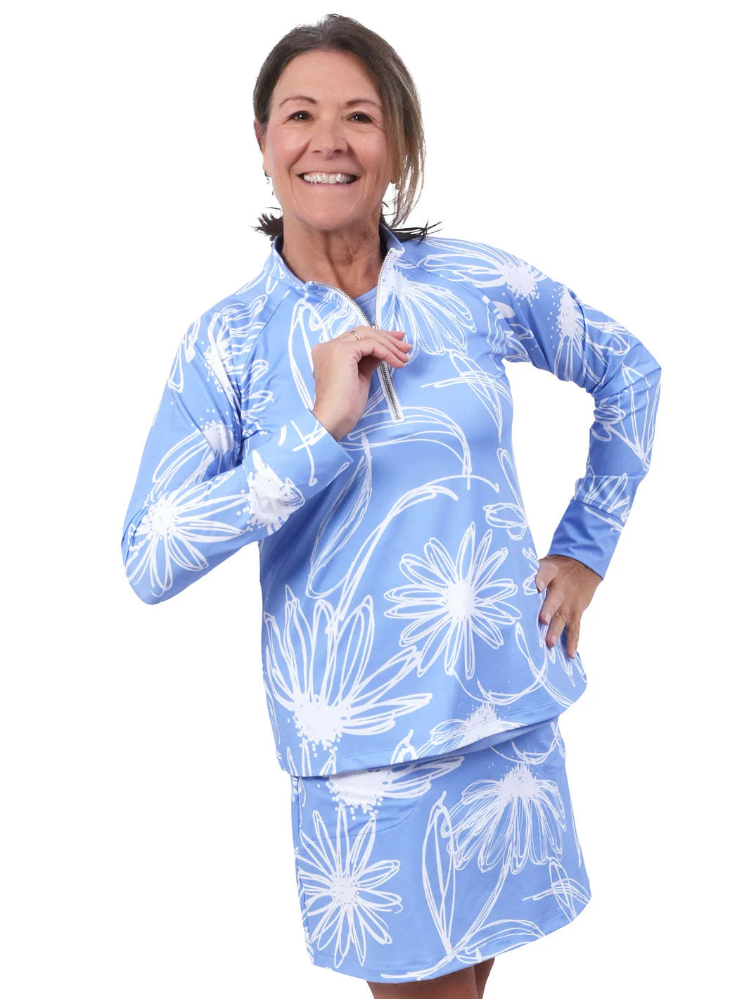 Ana Clare Briley Half Zip