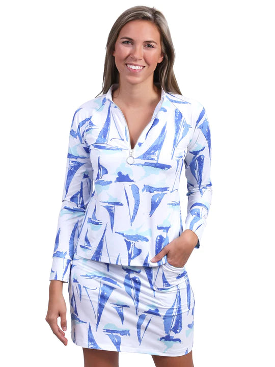 Ana Clare Briley Half Zip
