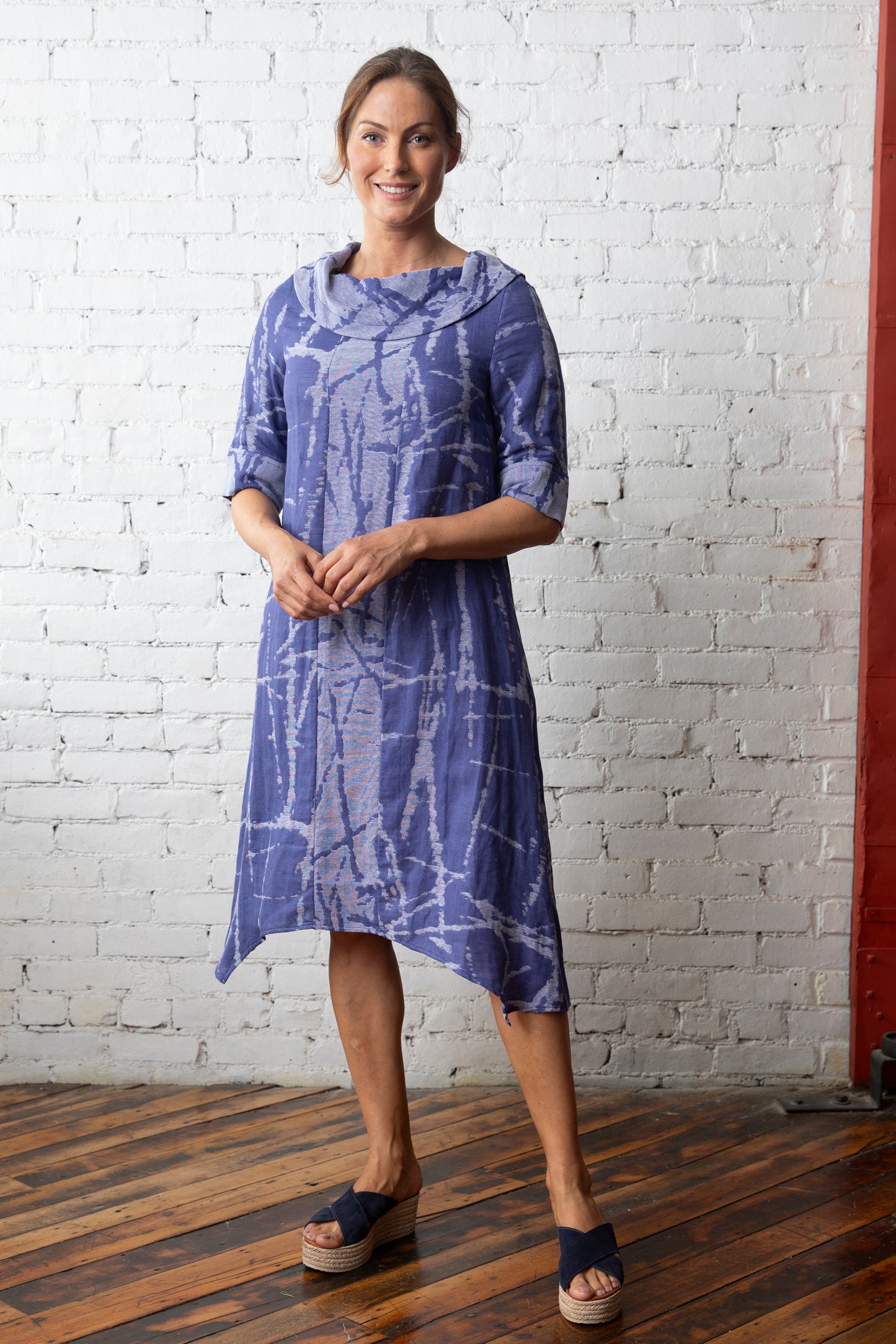 Olivia Yin Yang Dress in Dusk