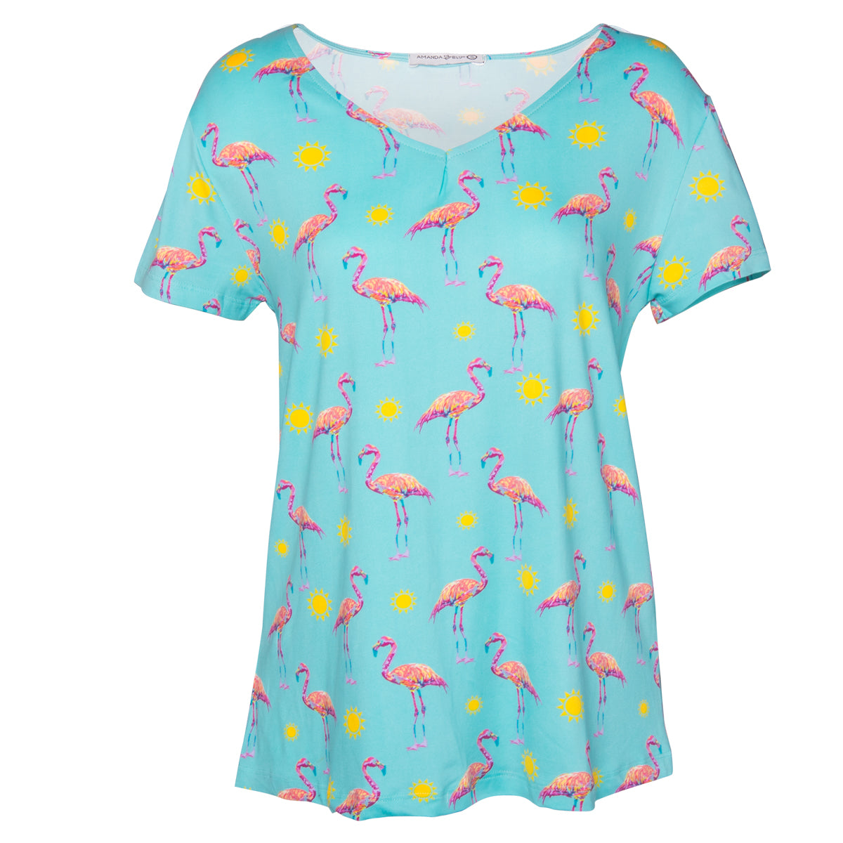 Amanda Blu Miami Flamingo Shirt
