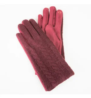 Howard's Cable Knit Gloves