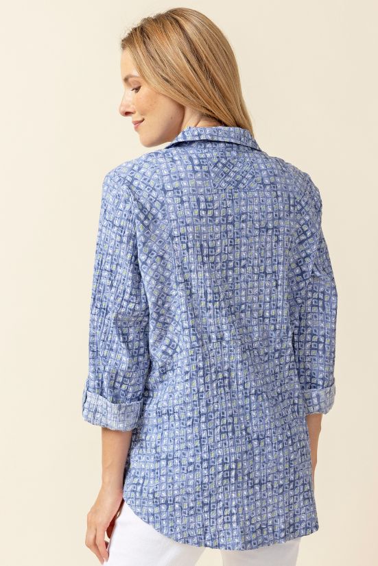 Habitat Crinkle Miami Shore Tunic