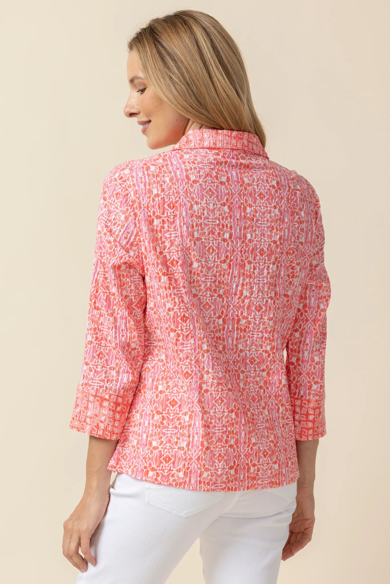 Habitat Crinkle Cotton Miami Shore Shacket