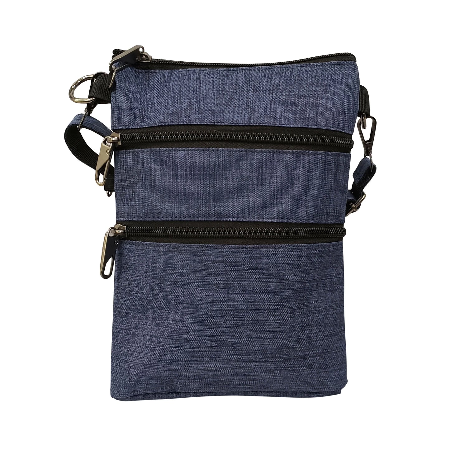 Calla 3 Zipper Cross Body Canvas
