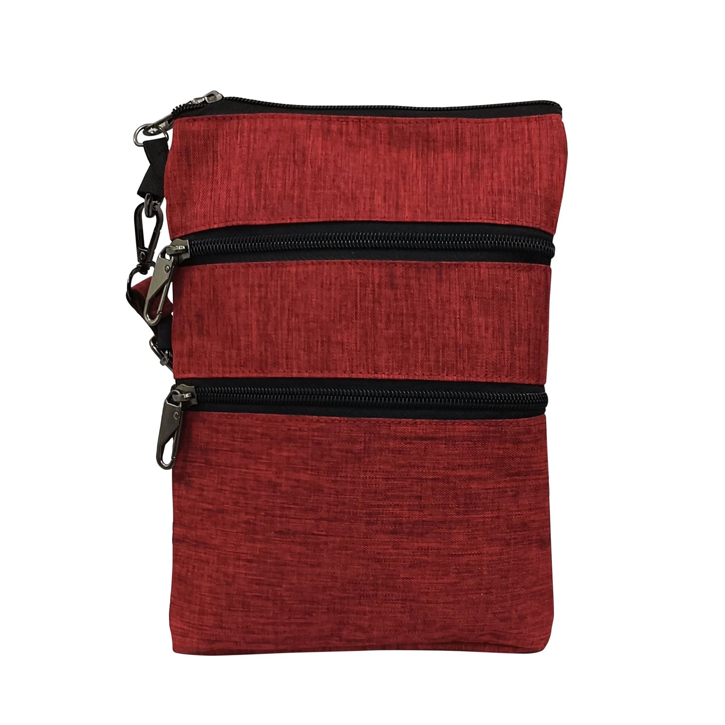 Calla 3 Zipper Cross Body Canvas