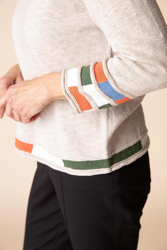Habitat Mosaic Autumn Cotton Pullover