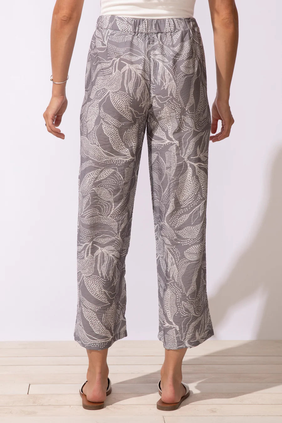 Escape Regatta Leaves Rayon Flood Pants