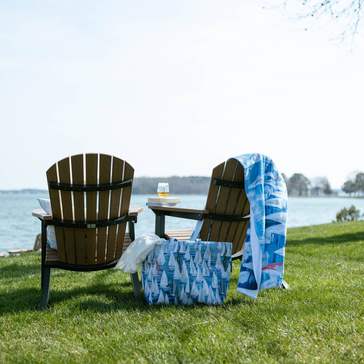Oversized Beach Towel - Race Day