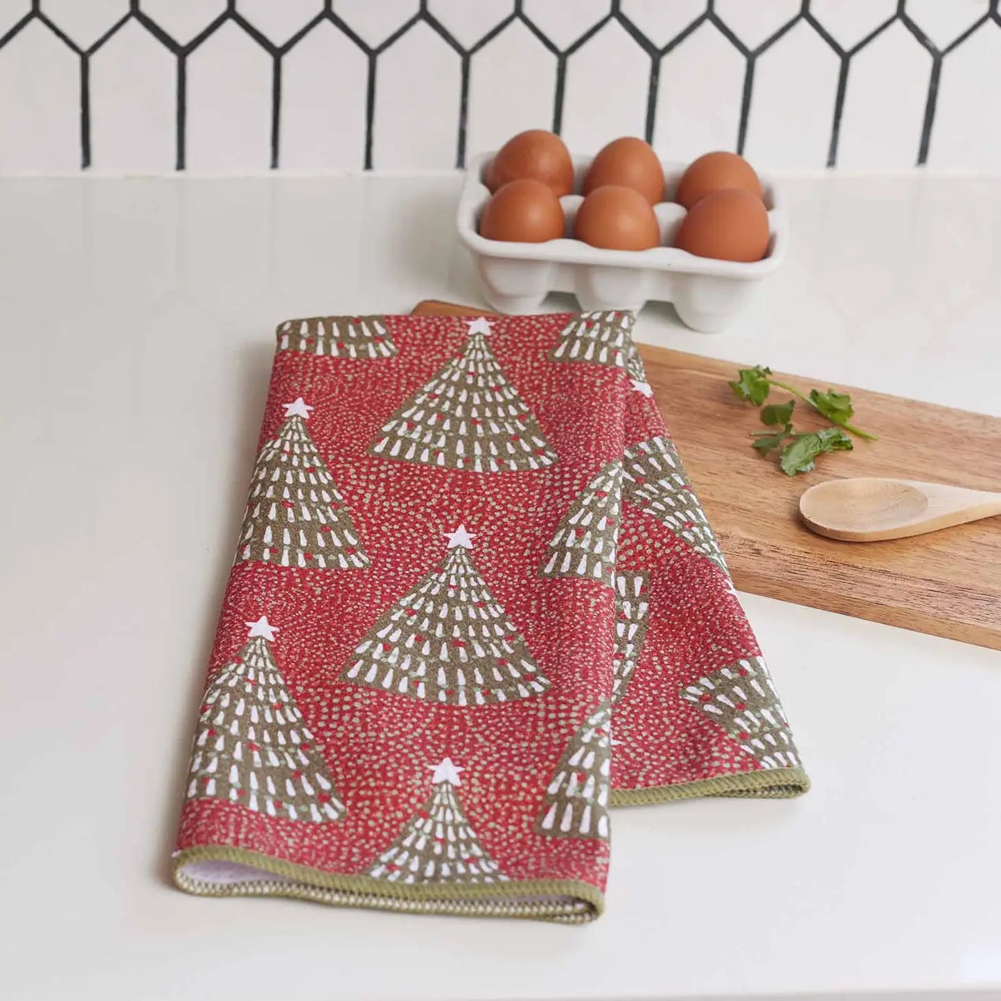 RFP Filigree Tree Kitchen Towel