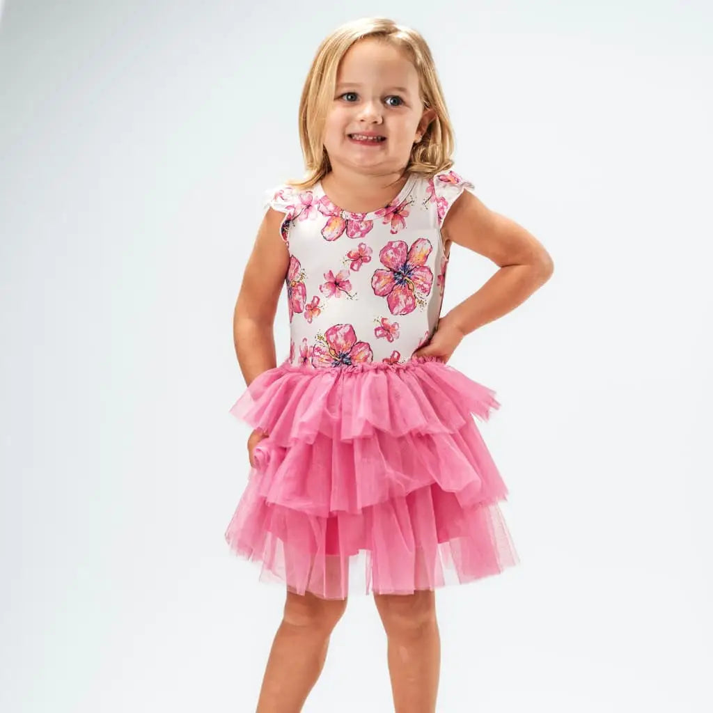 Hibiscus Tutu Dress