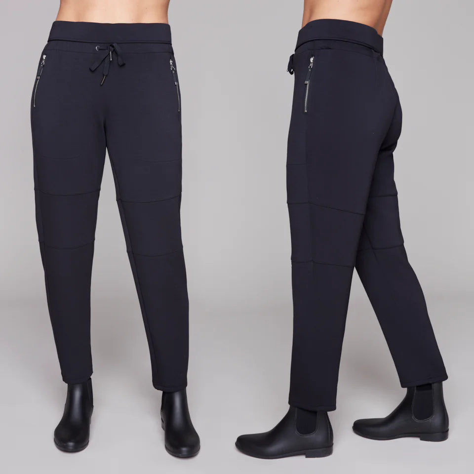 Claire DesJardins Basic Joggers Navy