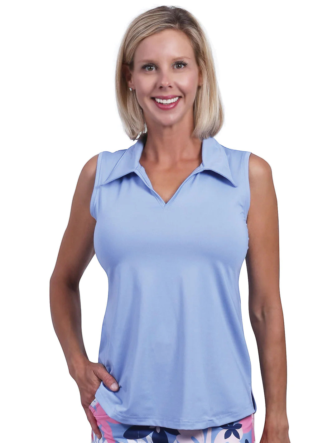 Ana Clare Johny Collar Top