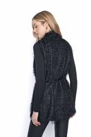 Picadilly Eyelash Knit Vest