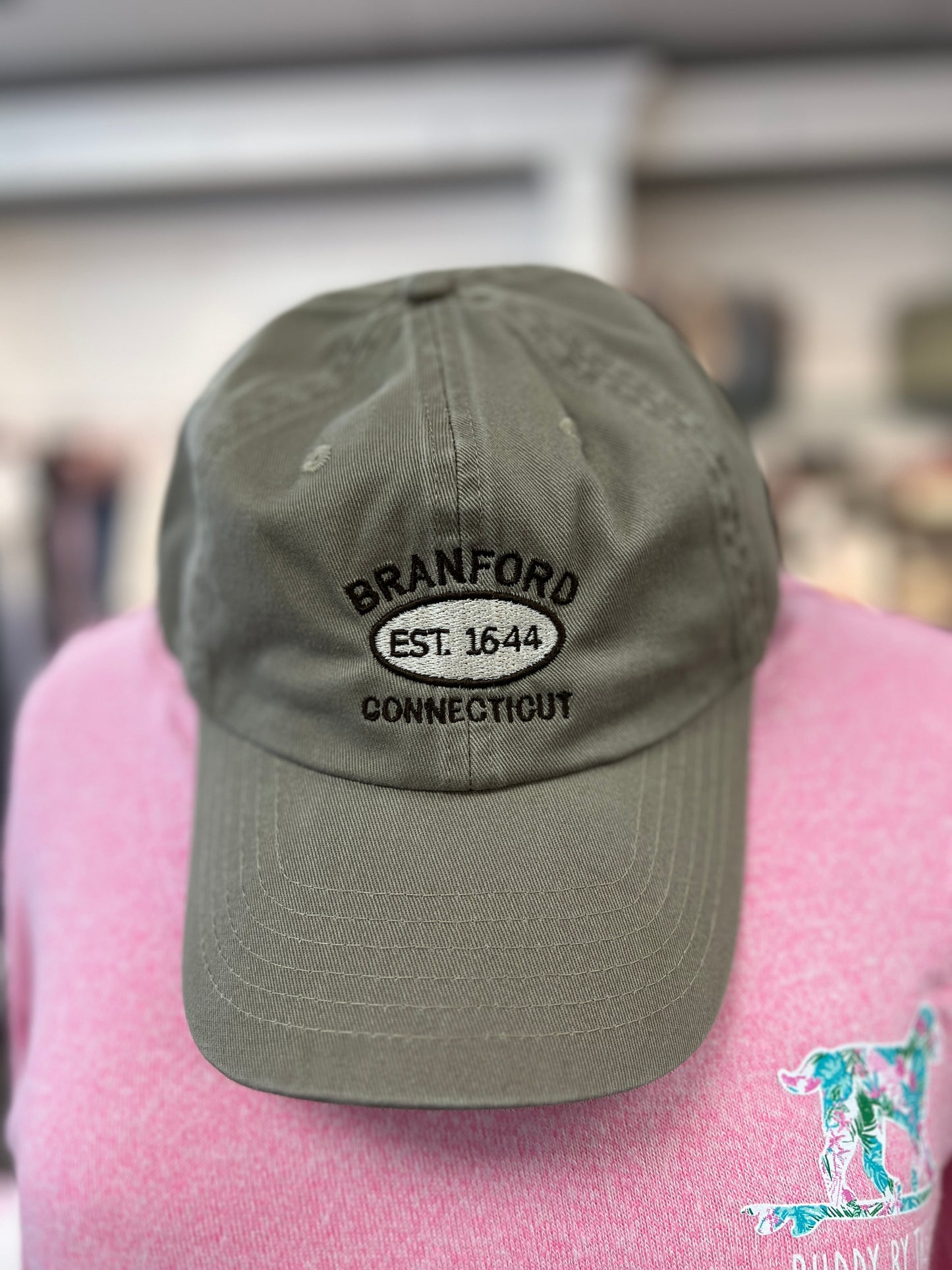 Branford Logo Baseball Hats
