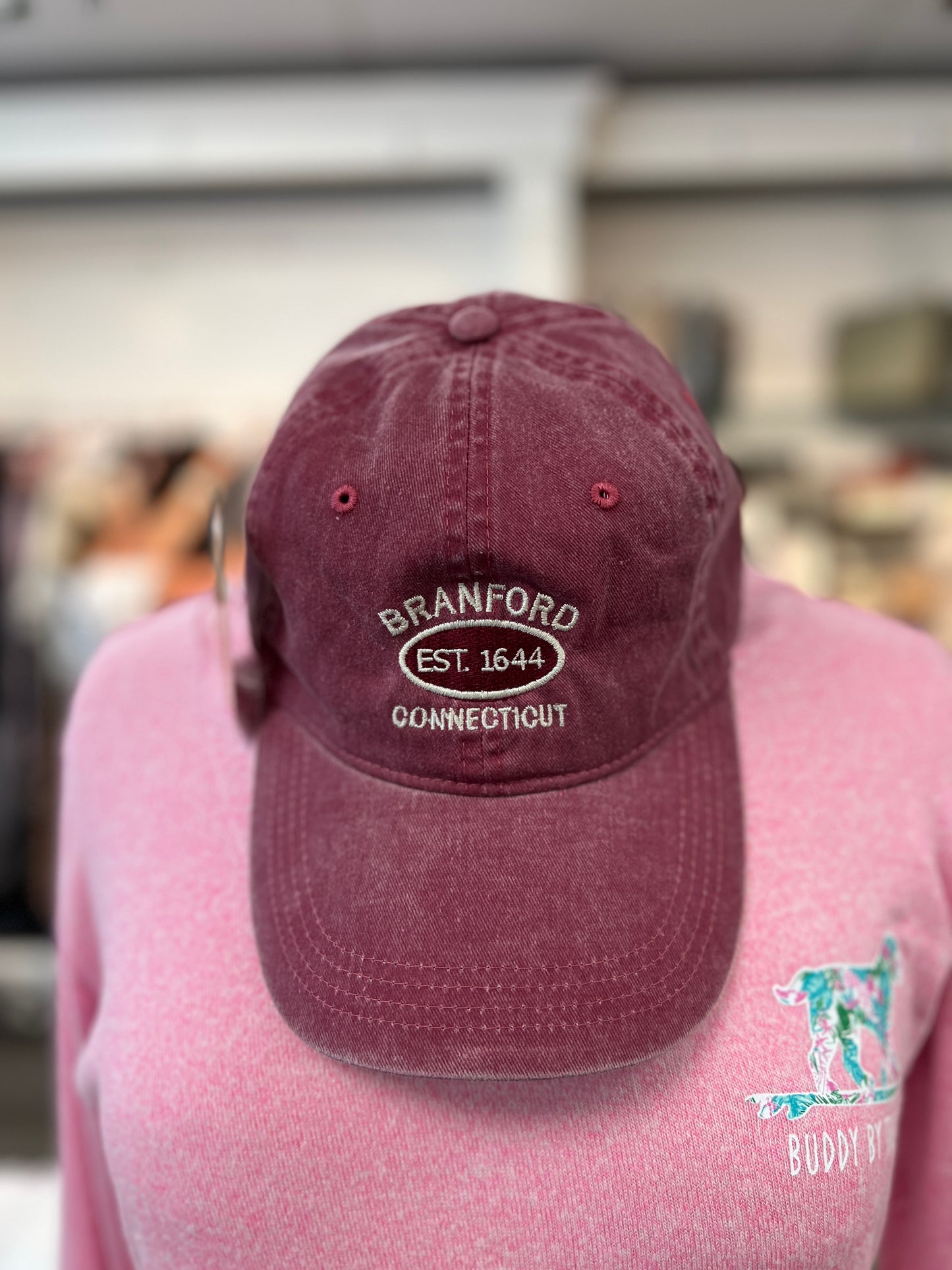 Branford Logo Baseball Hats