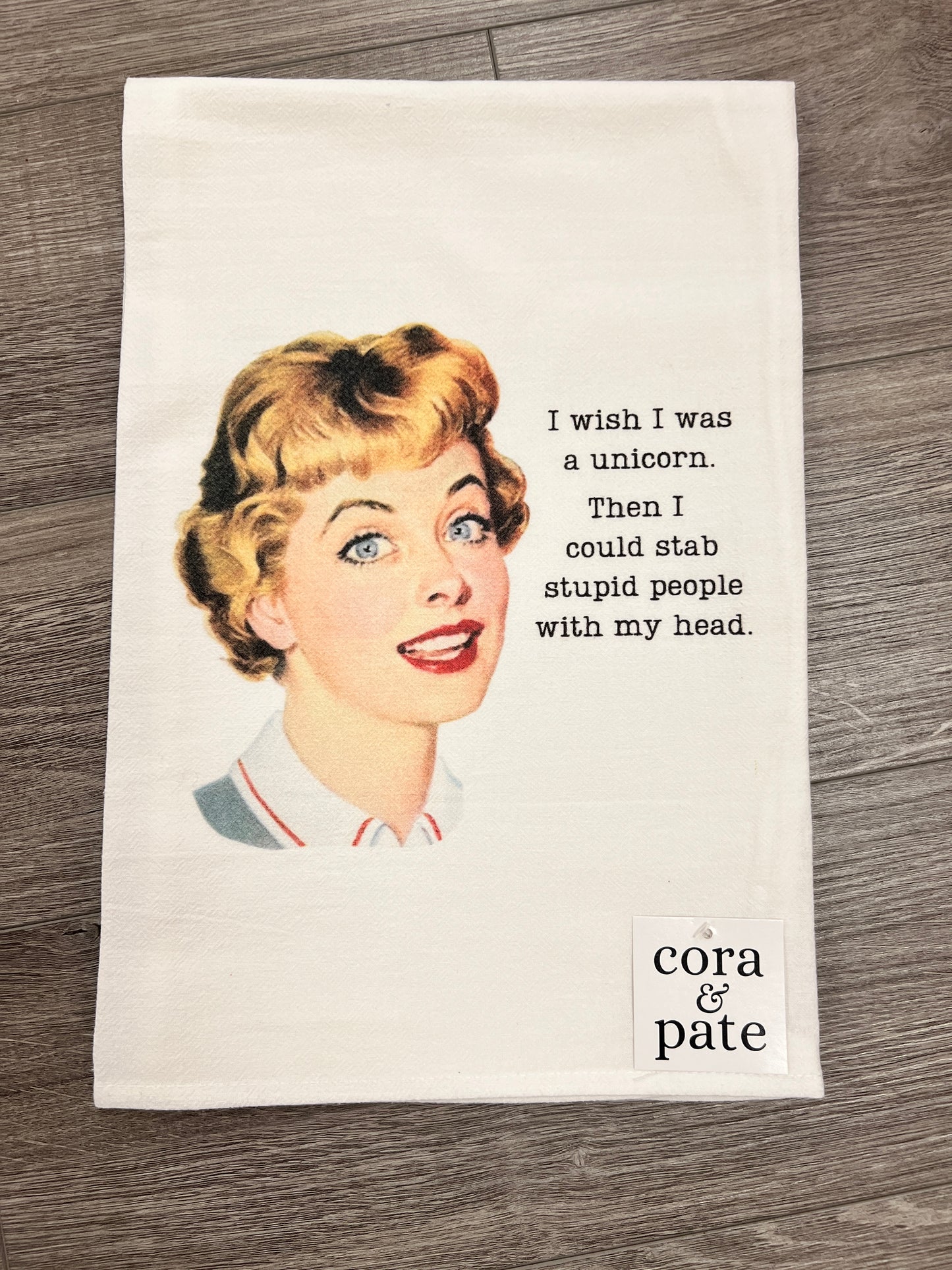 Cora & Pate Unicorn Towel