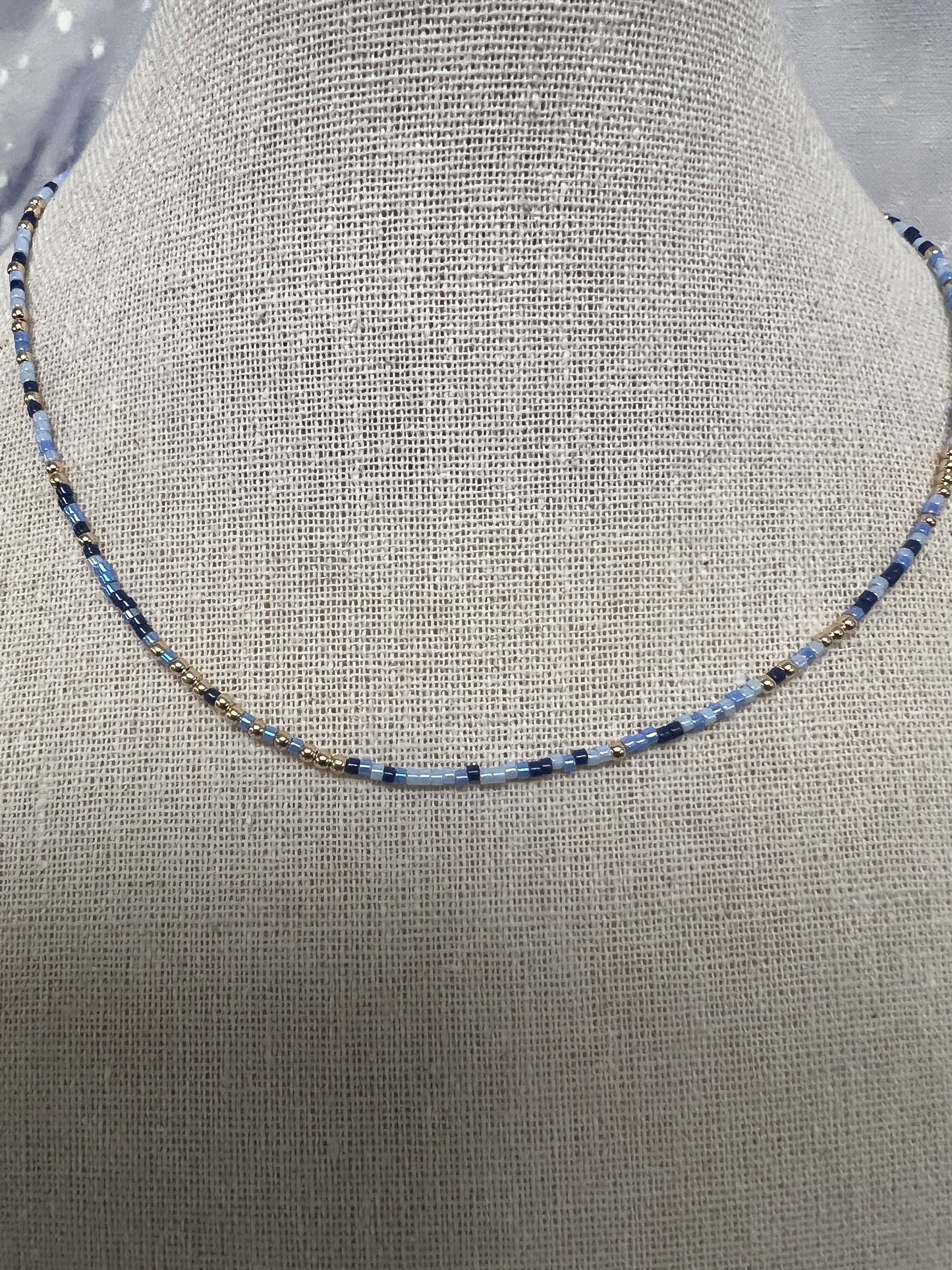 enewton Hope Unwritten Choker Blue-ty Back