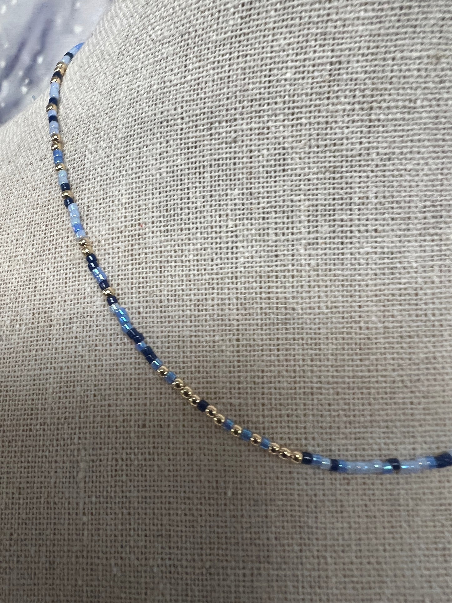 enewton Hope Unwritten Choker Blue-ty Back