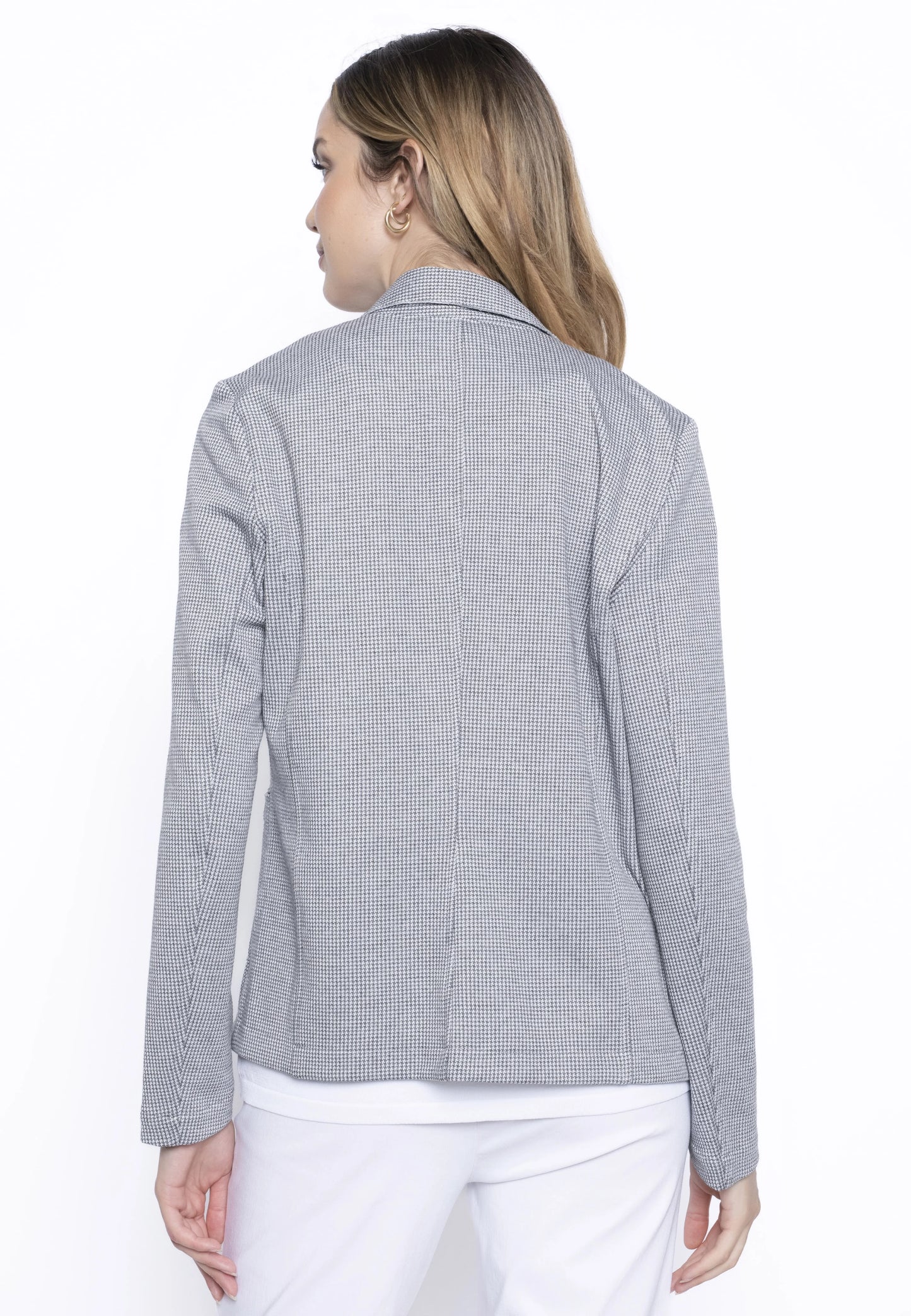 Picadilly Mini Houndstooth Blazer