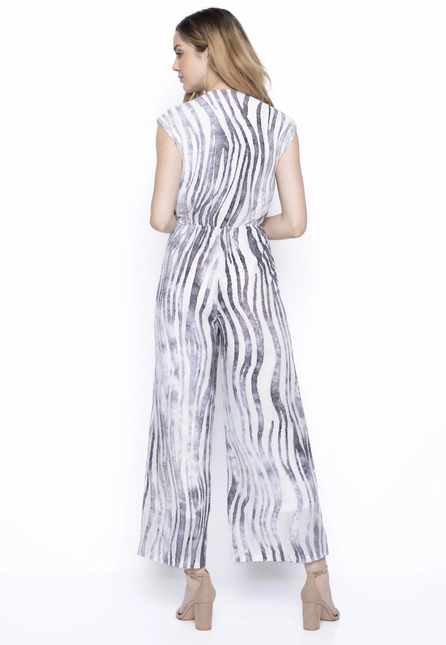 Picadilly Tie Front Jump Suit