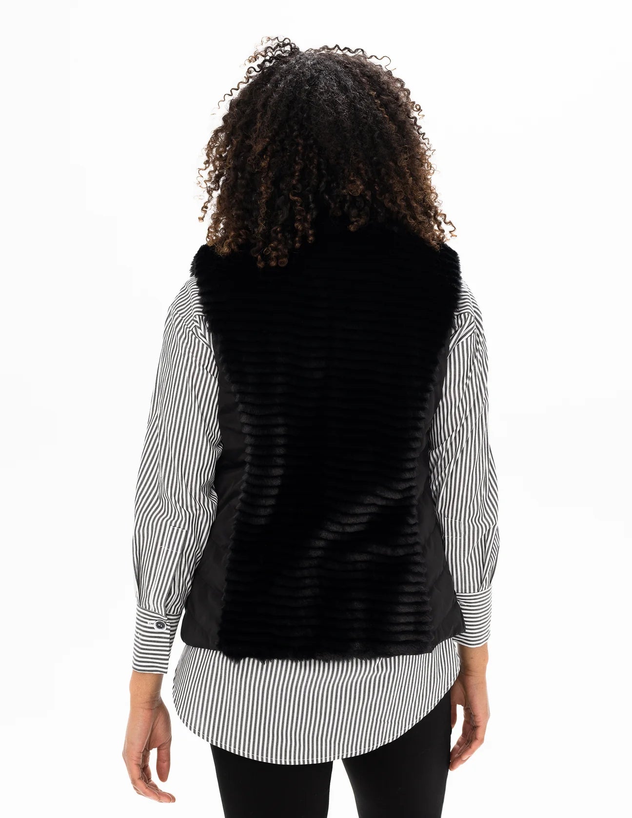 Renuar Fur Trimmed Vest