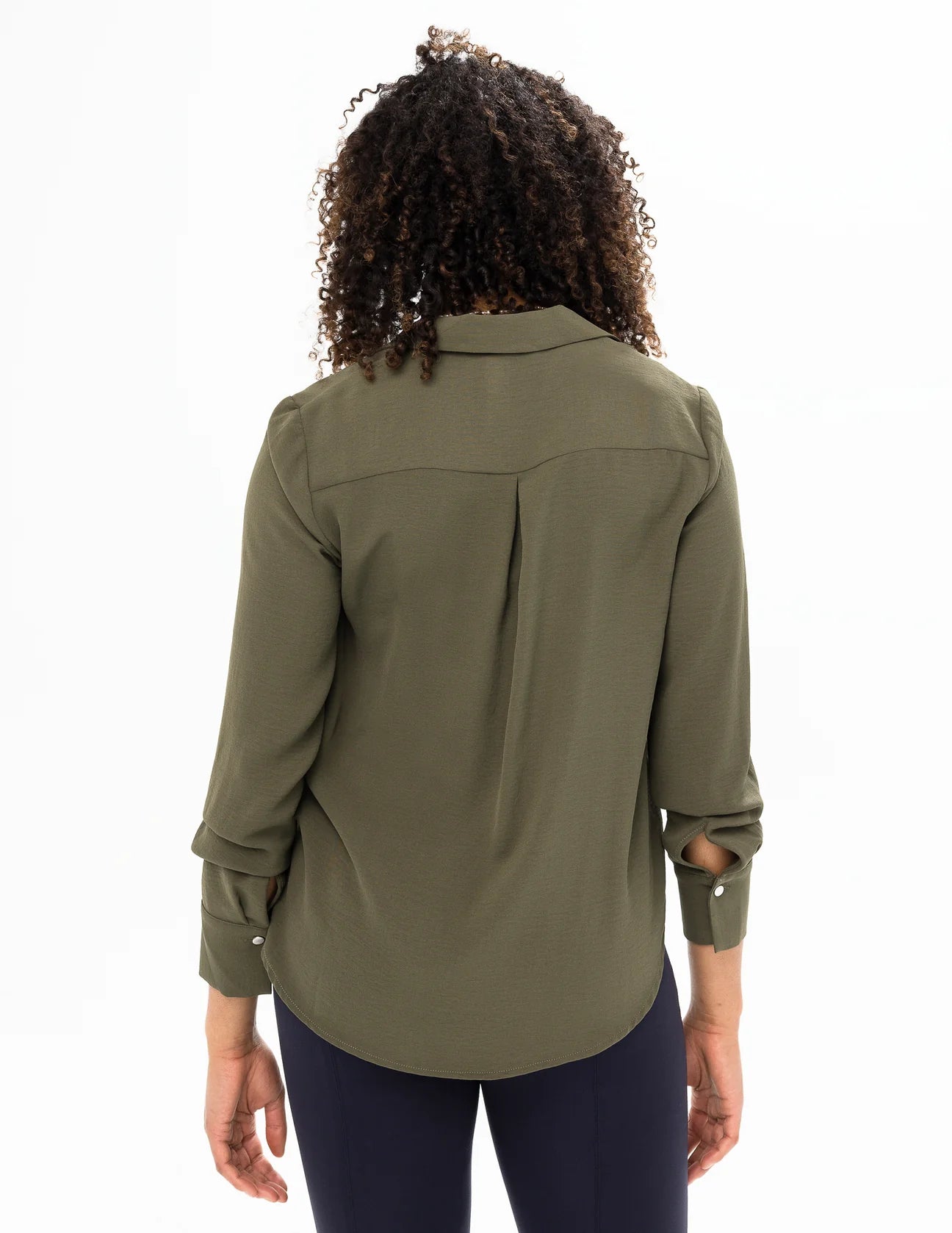 Renuar on demand Blouse Military Green