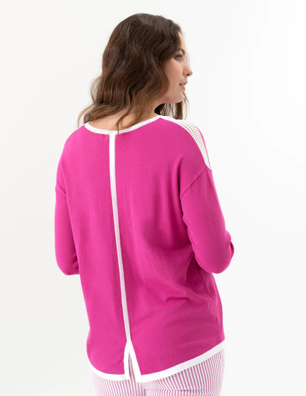 Renuar Lollipop Front Pocket Sweater