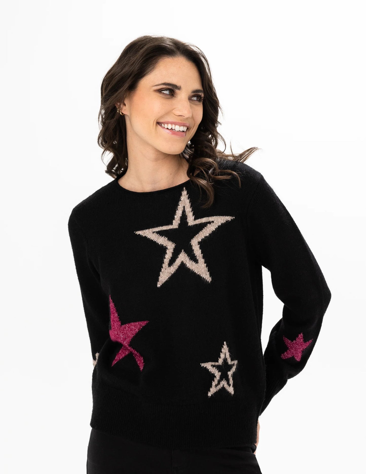 Renuar Star Crossed Knit Sweater