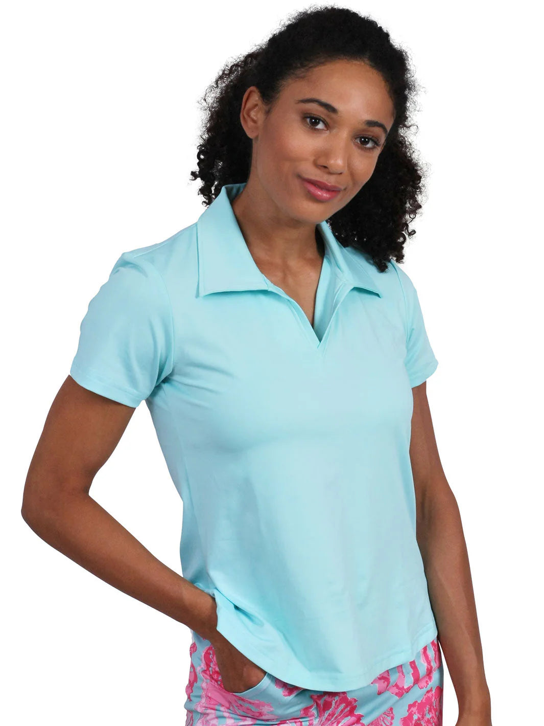 AnaClare Polo Top Sleeveless