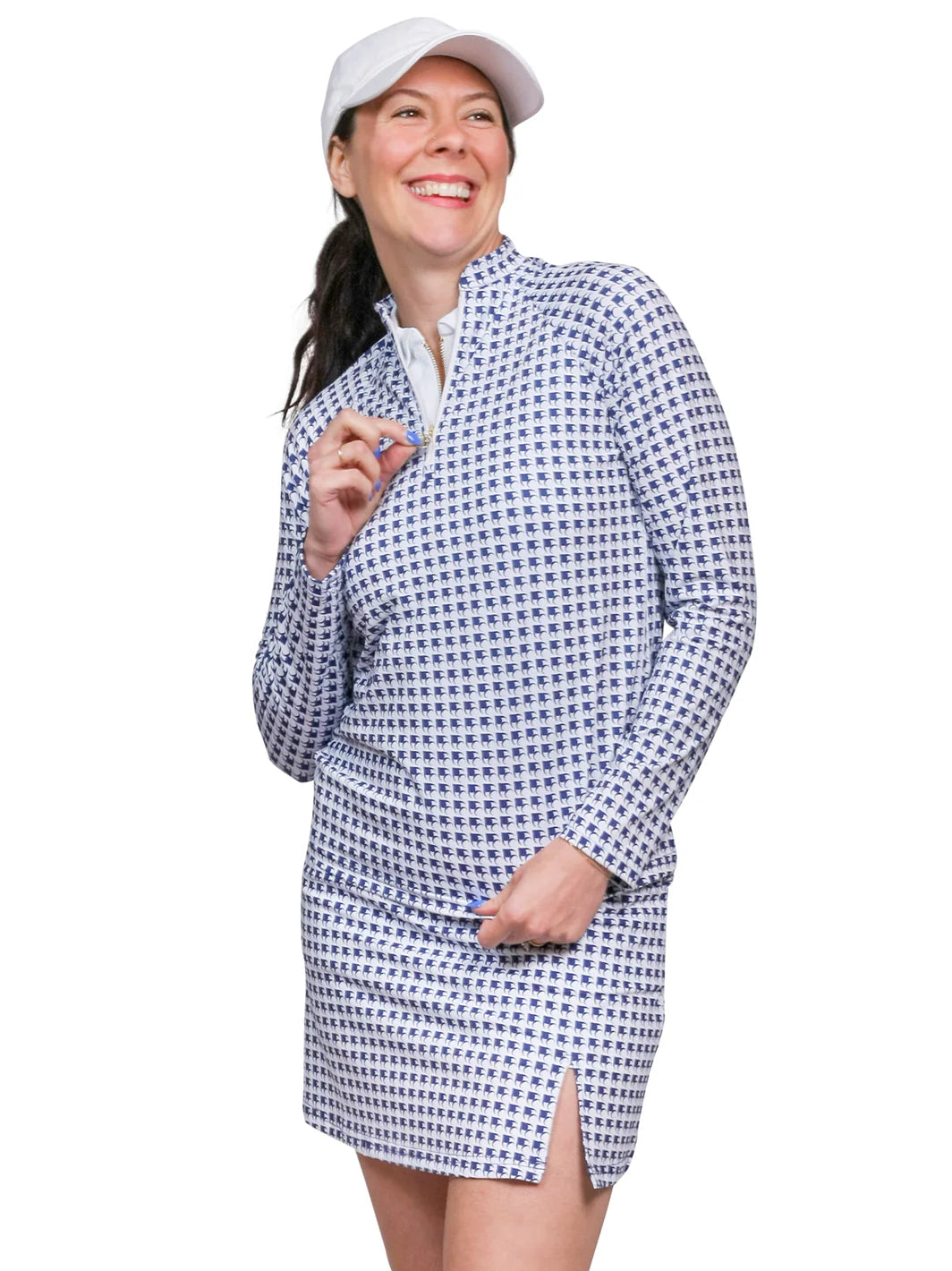 AnaClare Riley 1/2 Zip Coco-Coco
