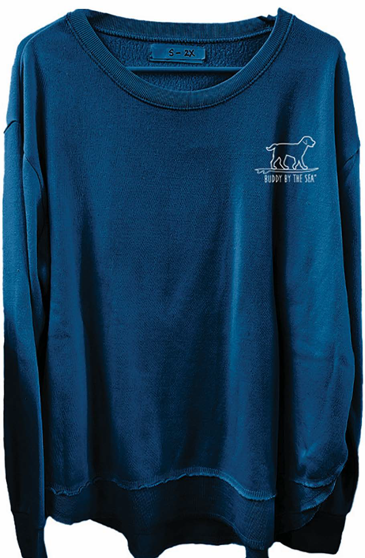 Buddy by the Sea Ladies Starfish Pull Over