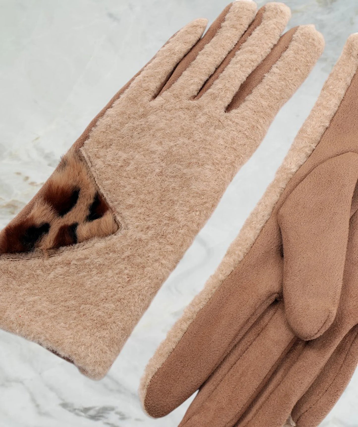 Zora Camel Gloves
