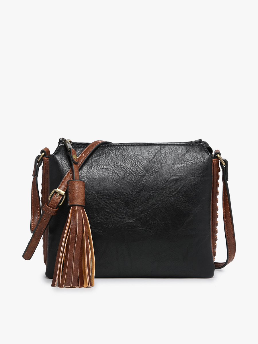 M1918 Sabrina 2 Tone Crossbody w/ 3 Compartments