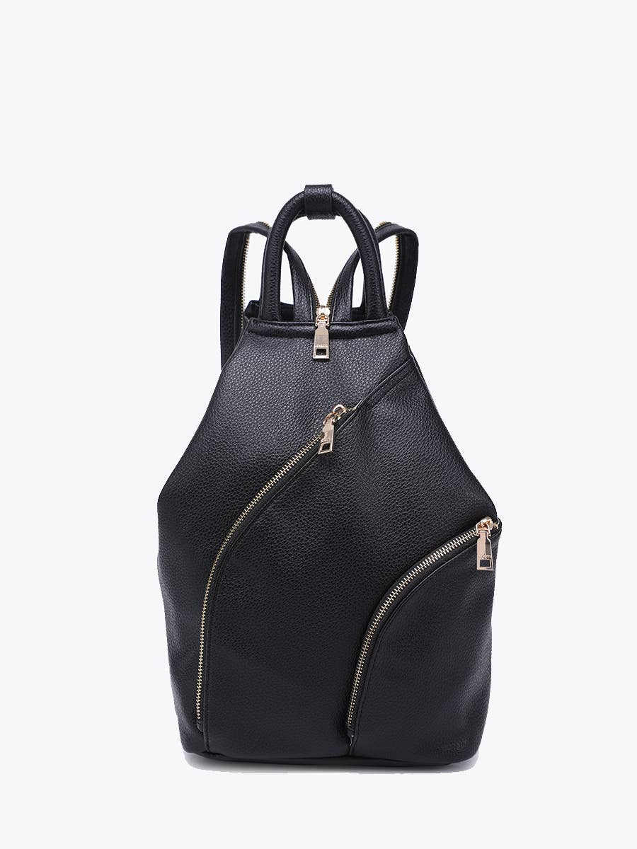 Jen & Co. Maura Diagonal Zipper Backpack