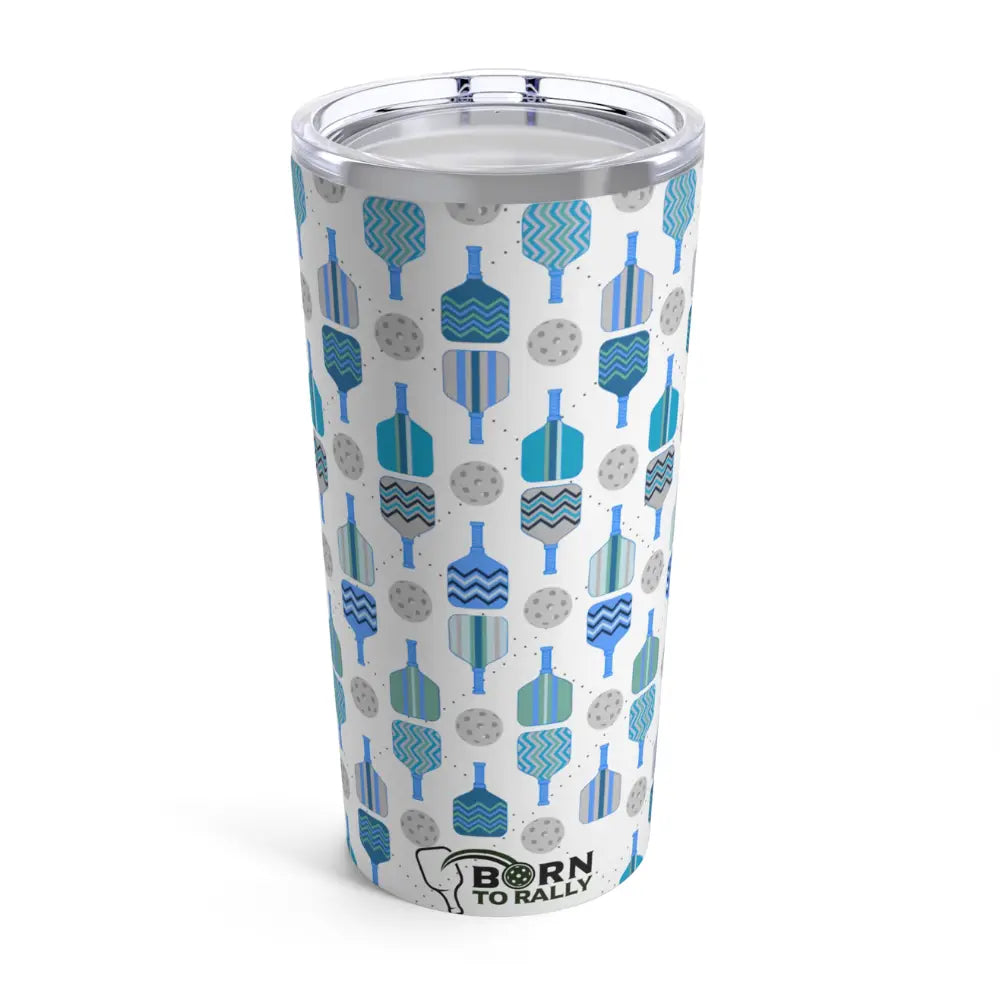 PickleBall 30 oz Tumbler Blue