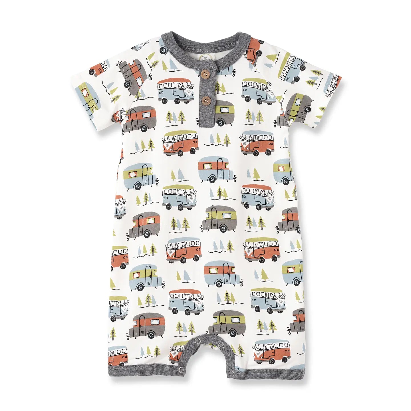 Tesa Babe Happy Camper Bamboo Romper