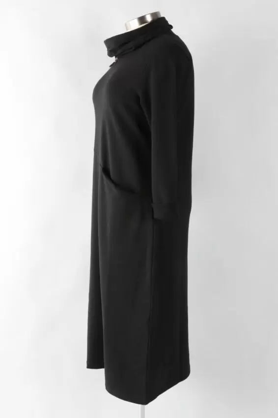 Liv by Habitat Black Fleece Toggle Dress
