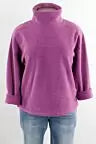 Escape Plum Frosted Fleece Top