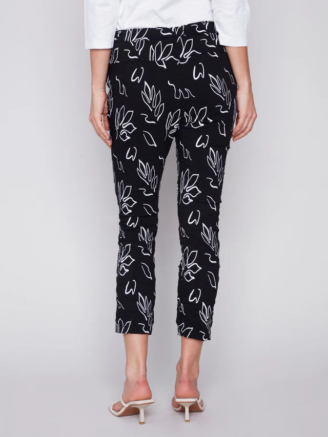 Charlie B Crinkle Pants Pull on