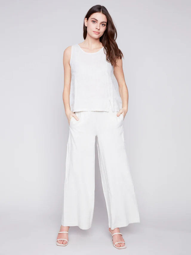 Charlie B Linen Tank