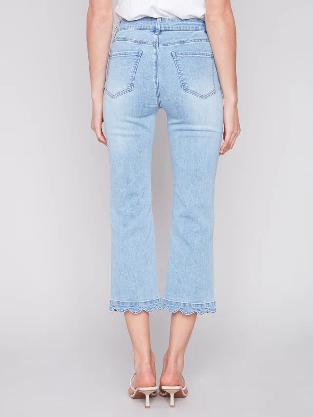 Charlie B Scalloped Jeans