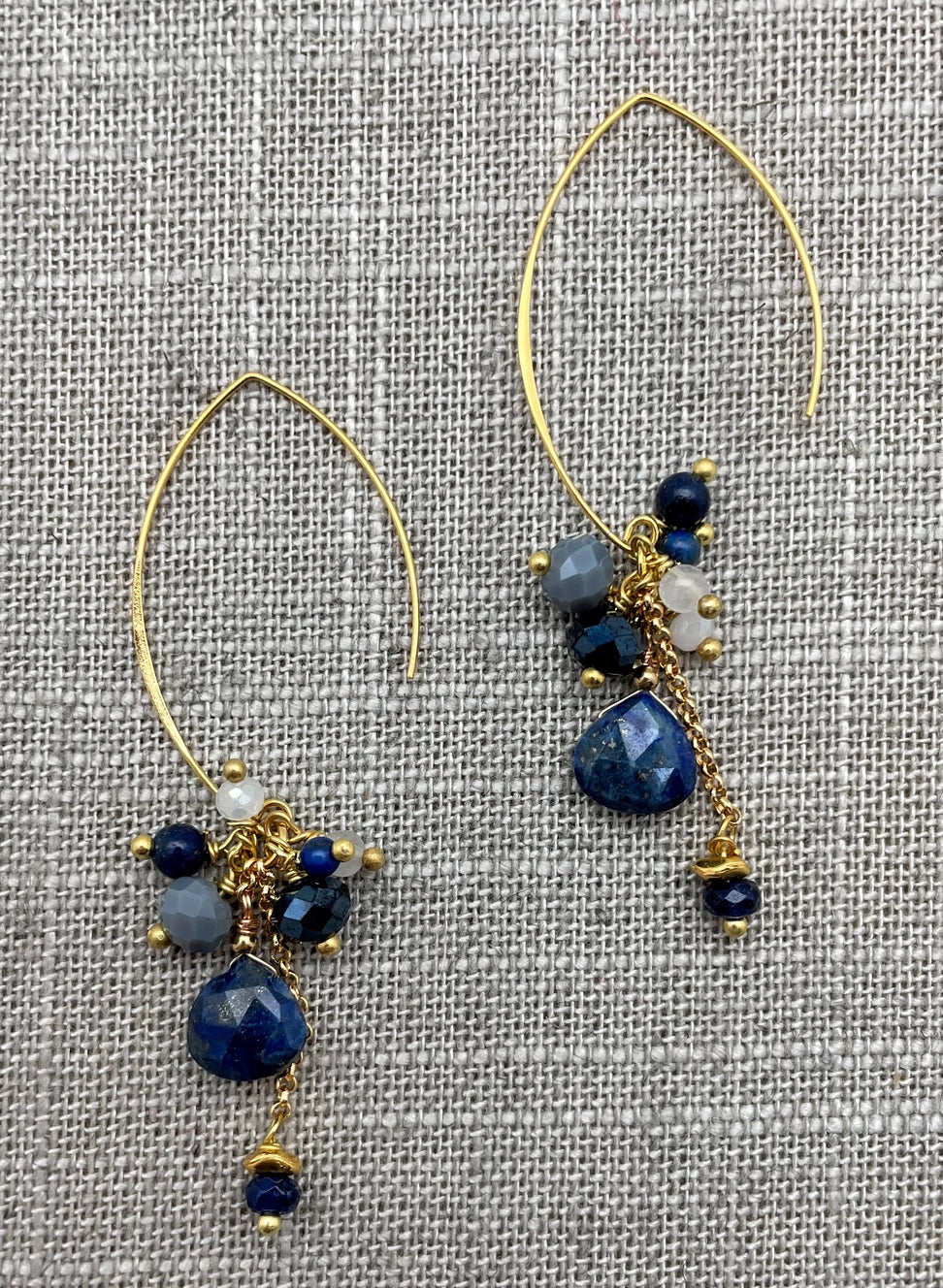 Crossroads Faceted Drop Earrings