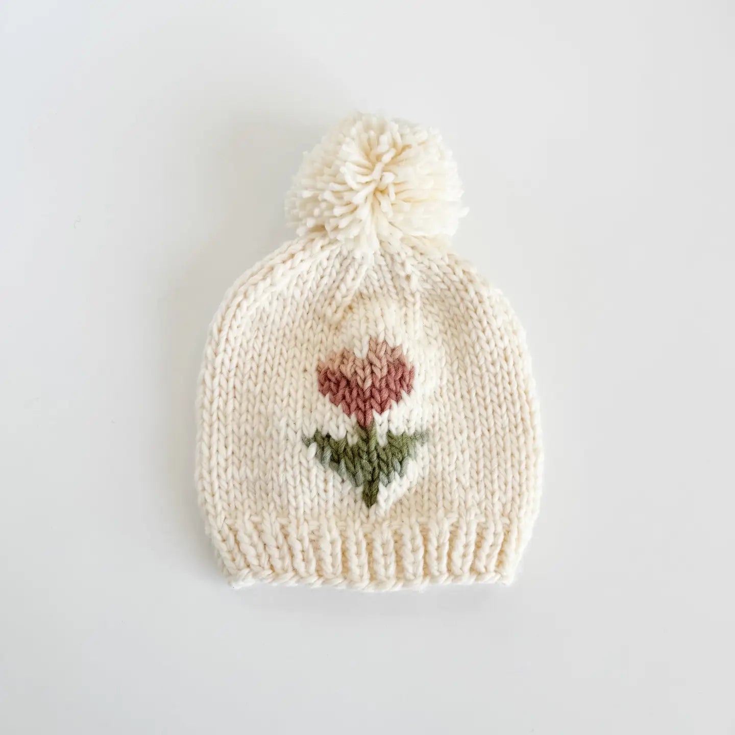 Tulip Flower Baby Hat and Cardigan set 12-24 Months