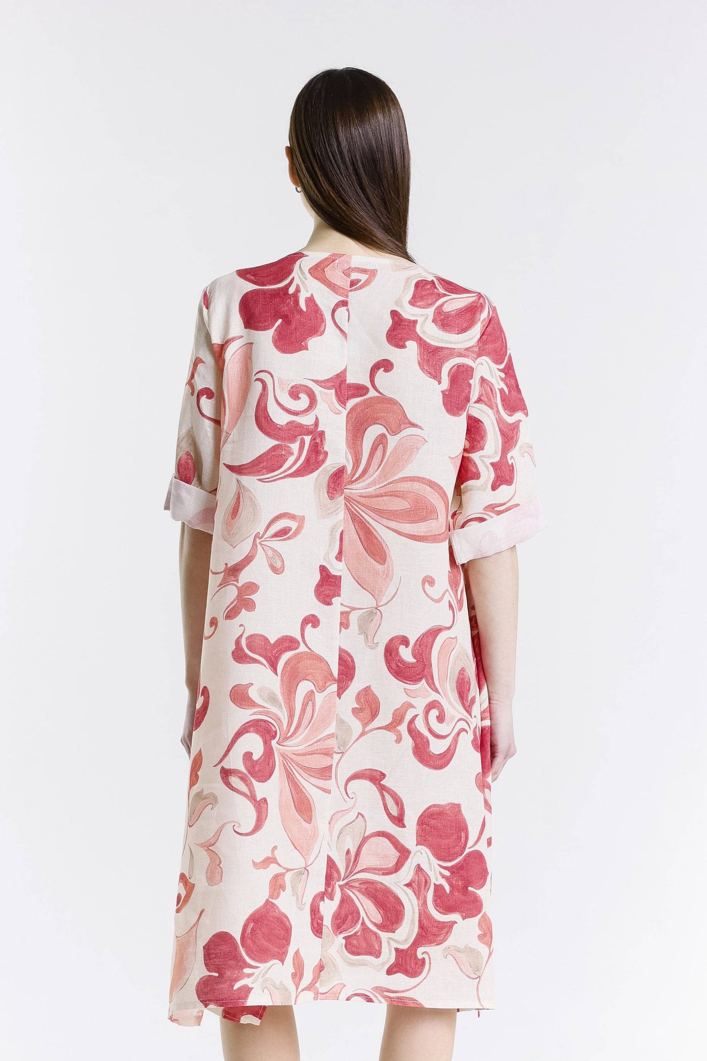 April Fleur Pocket Dress (DSS165R)