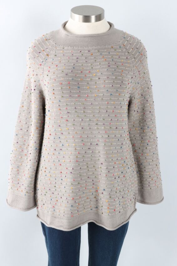 First Lights Mini Dot Sweater